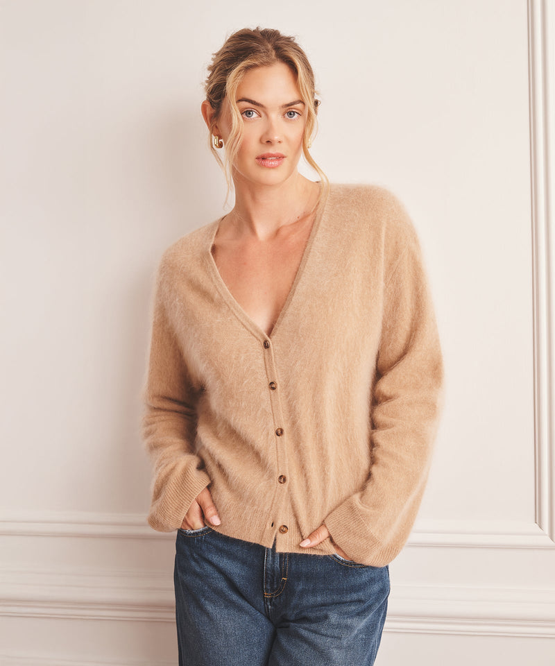 Brushed-Cashmere-Cardigan---