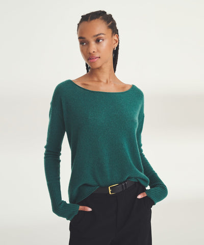 Cashmere Boatneck Sweater NAADAM