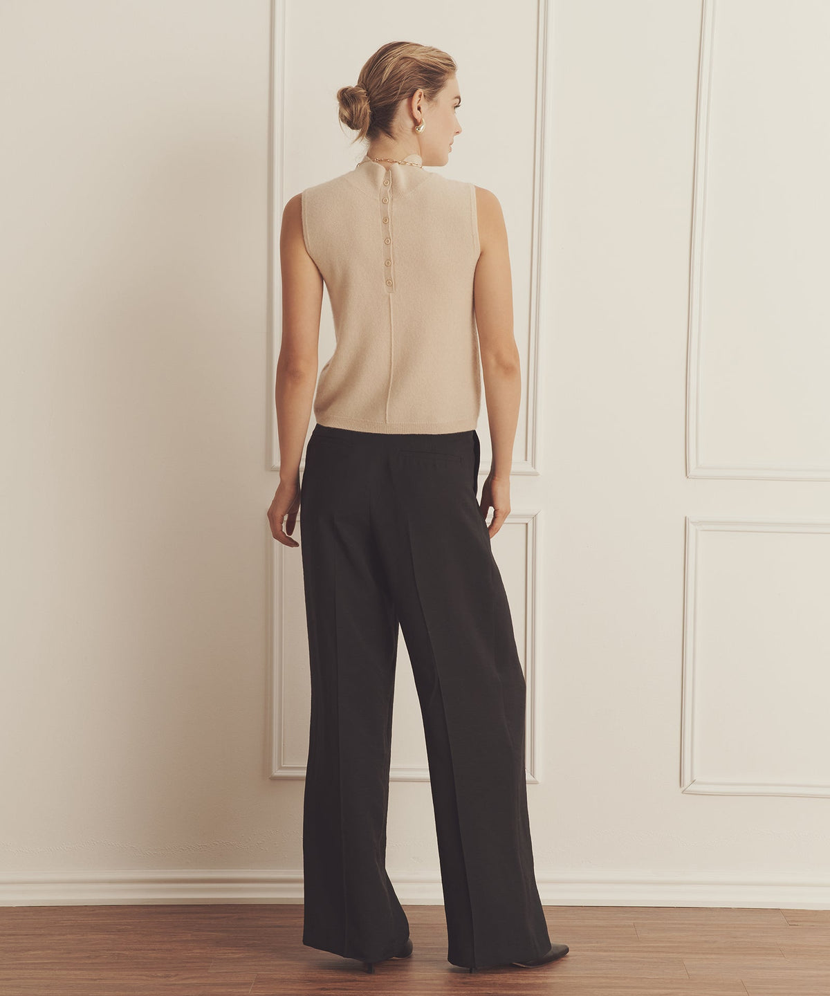 Novelty Cashmere Reversible Two Piece Turtleneck Set – NAADAM