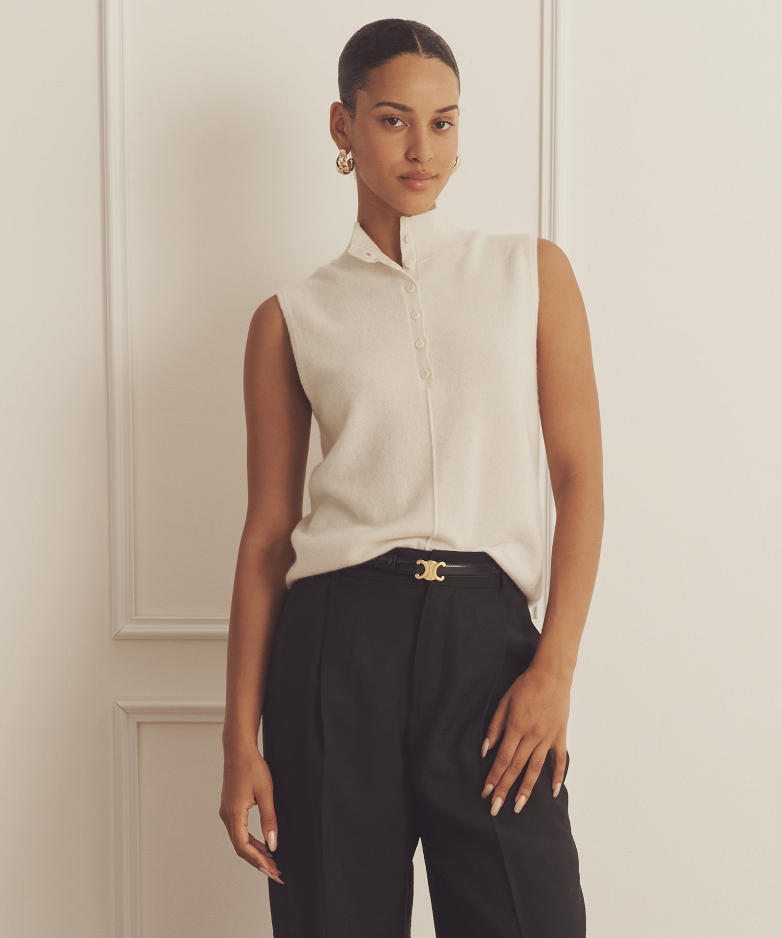 Novelty Cashmere Reversible Two Piece Turtleneck Set – NAADAM