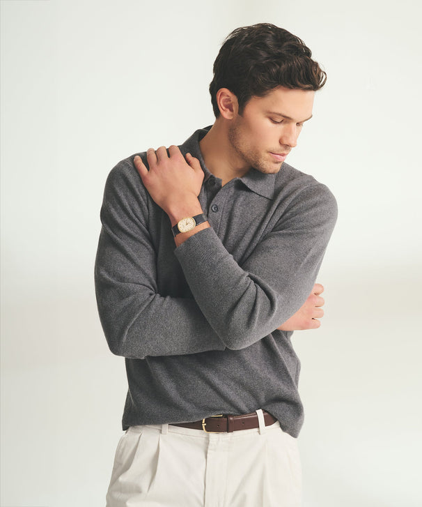 Men's Cashmere T-shirts, Knit Tops, and Polos - NAADAM