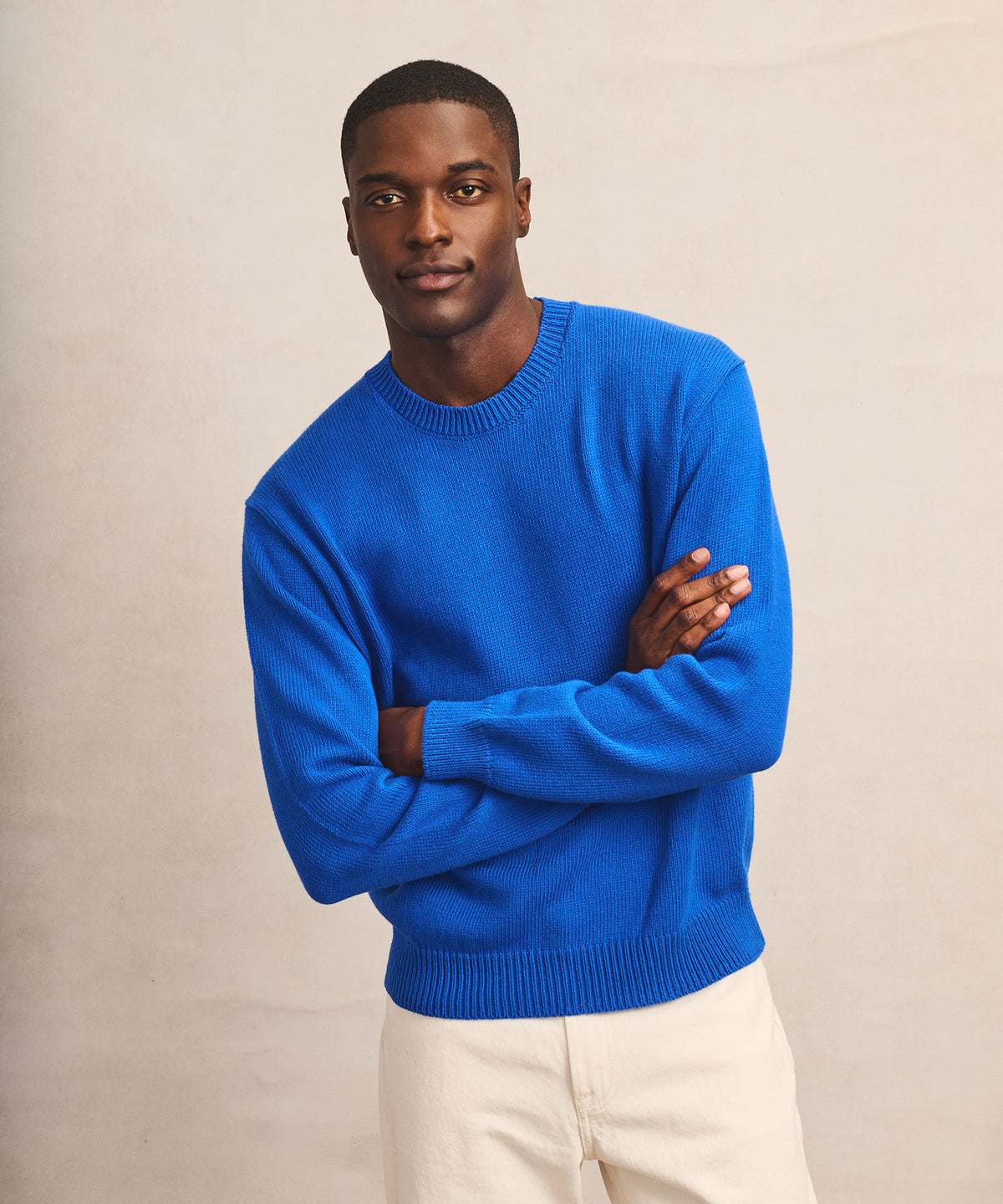 Cotton Crewneck Sweater – NAADAM