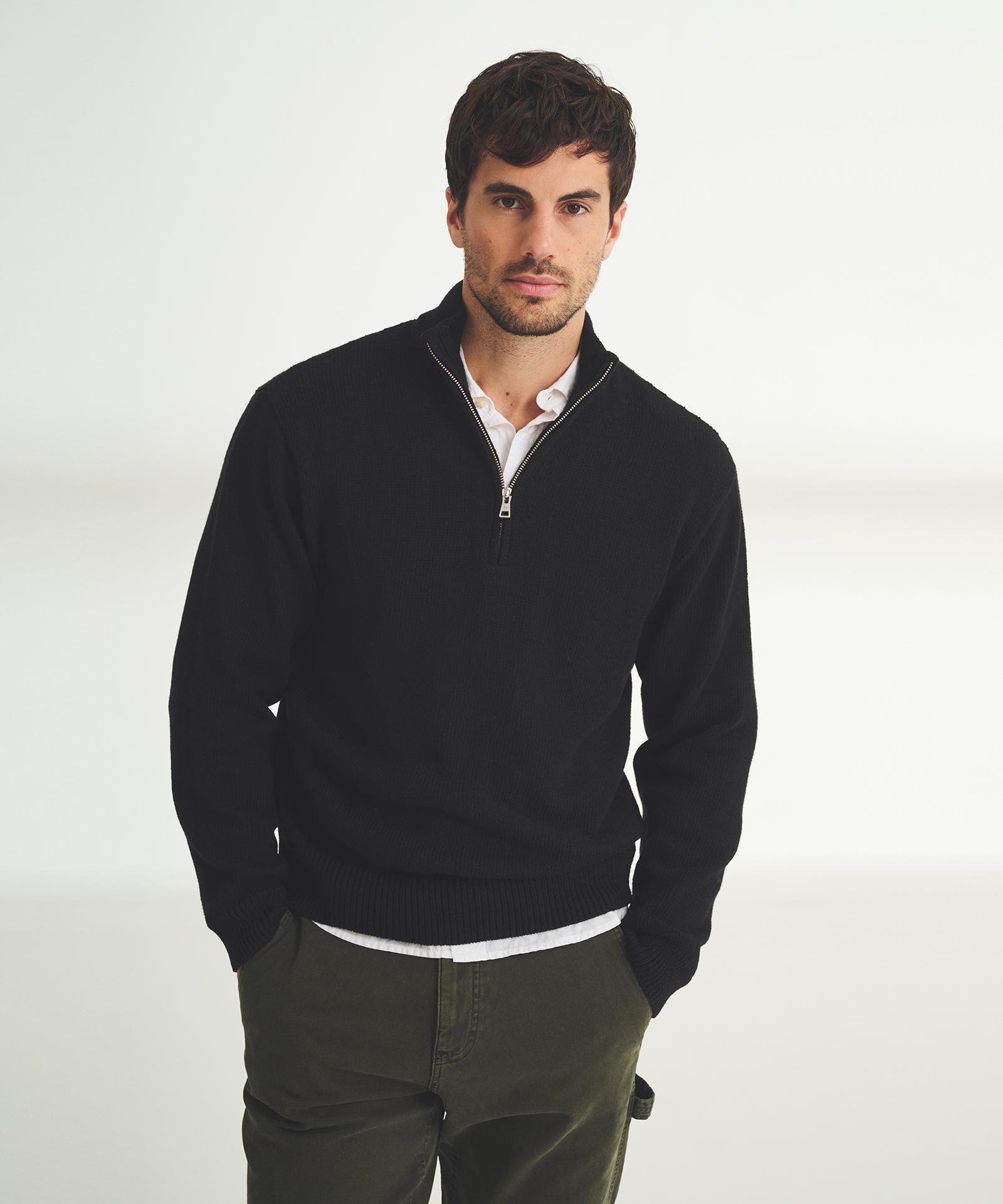 Cotton_Quarter_Zip_Sweater_Bla