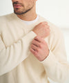Cotton Relaxed V-Neck Sweater