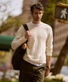 Cotton Relaxed V-Neck Sweater