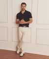 Super Fine Cashmere Short Sleeve Polo