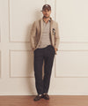 Fancy Cashmere Short Sleeve Polo