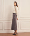 Super Fine Cashmere Long Sleeve Polo