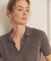 Super Fine Cashmere Short Sleeve Polo