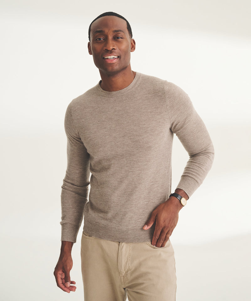 Super Fine Cashmere Long Sleeve Crewneck – NAADAM