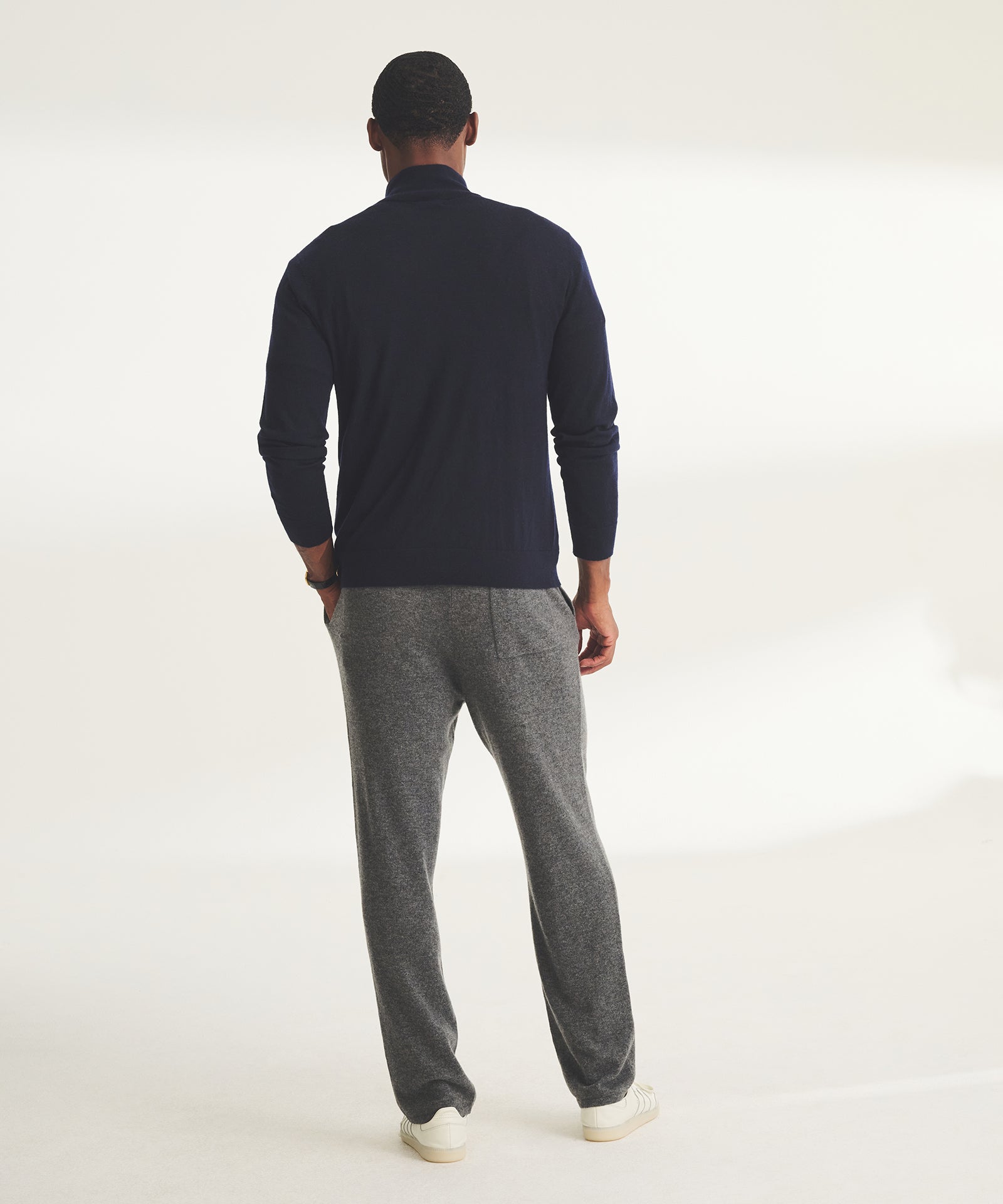 Super Fine Cashmere Quarter Zip – NAADAM