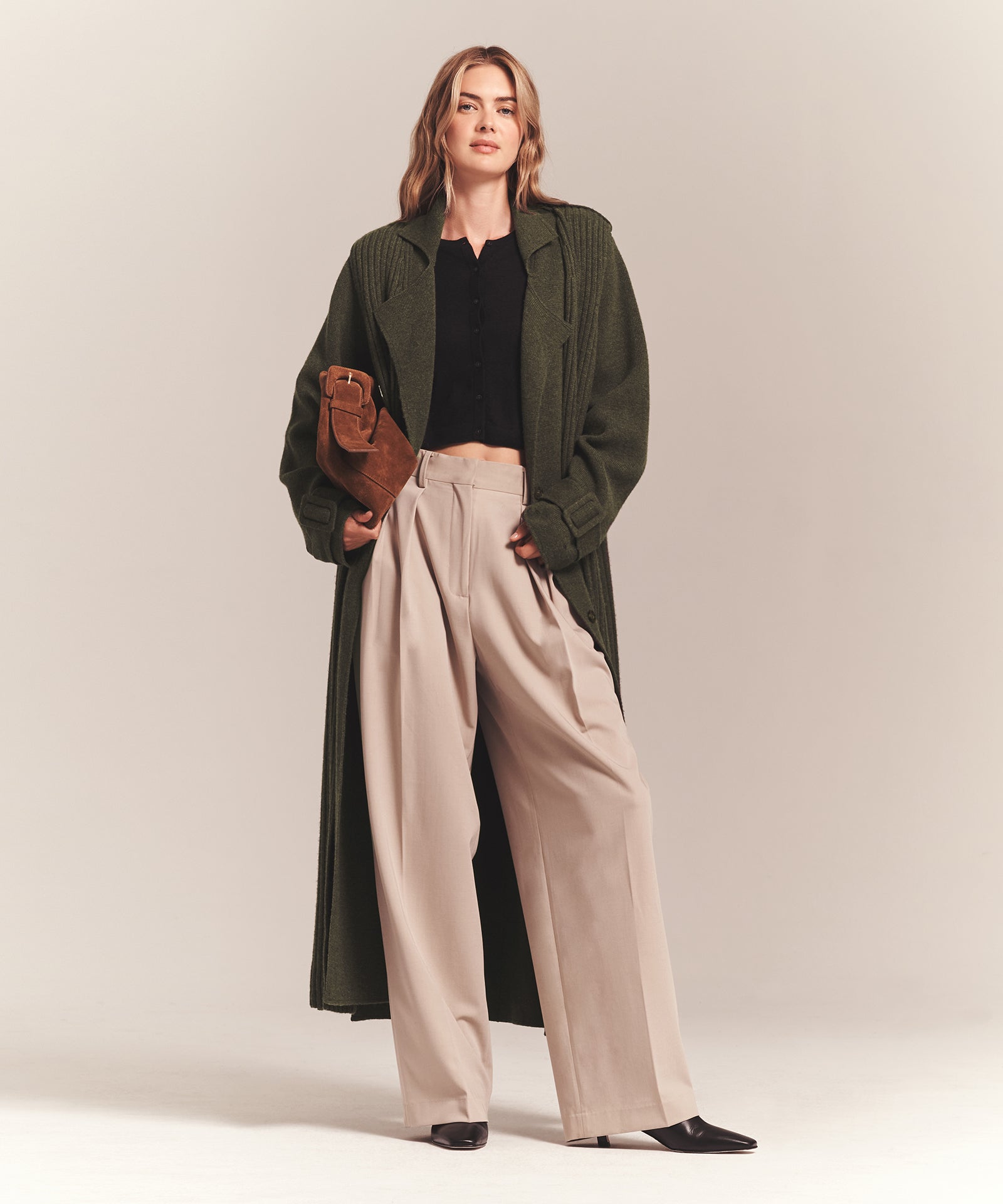 DEUXIEMECLASSE  KNIT COAT  今期完売 Full Length Two Piece Knit Coat – NAADAM