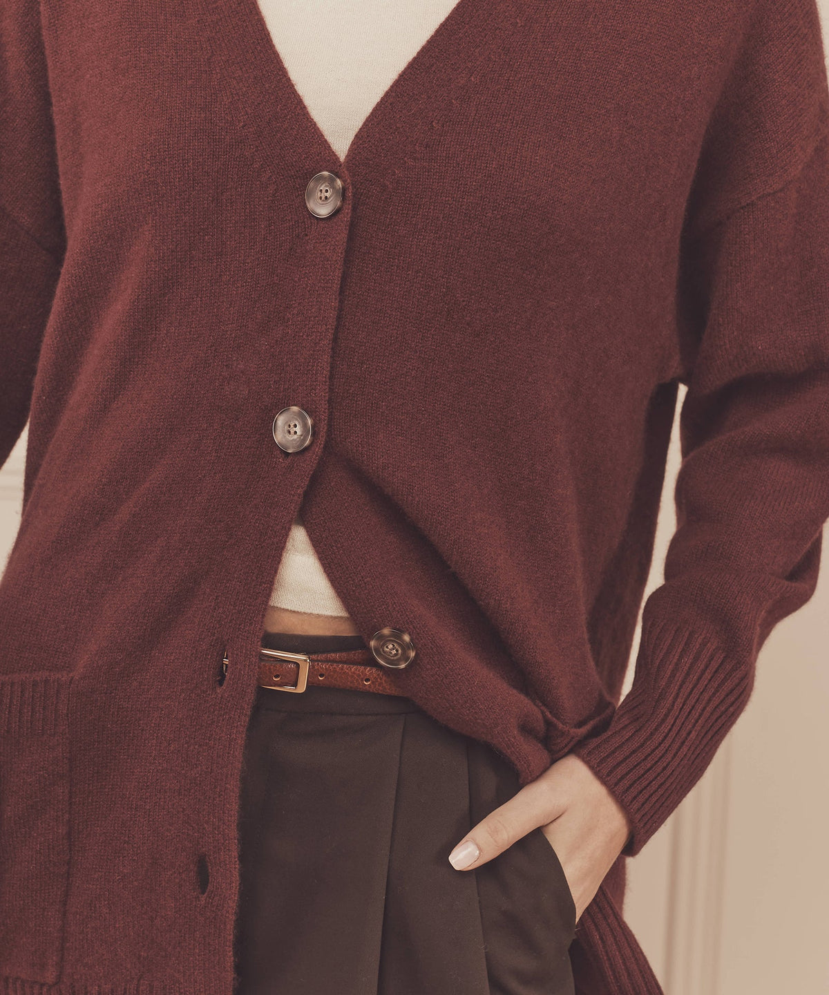 Luxe Cashmere Grandpa Cardigan – NAADAM