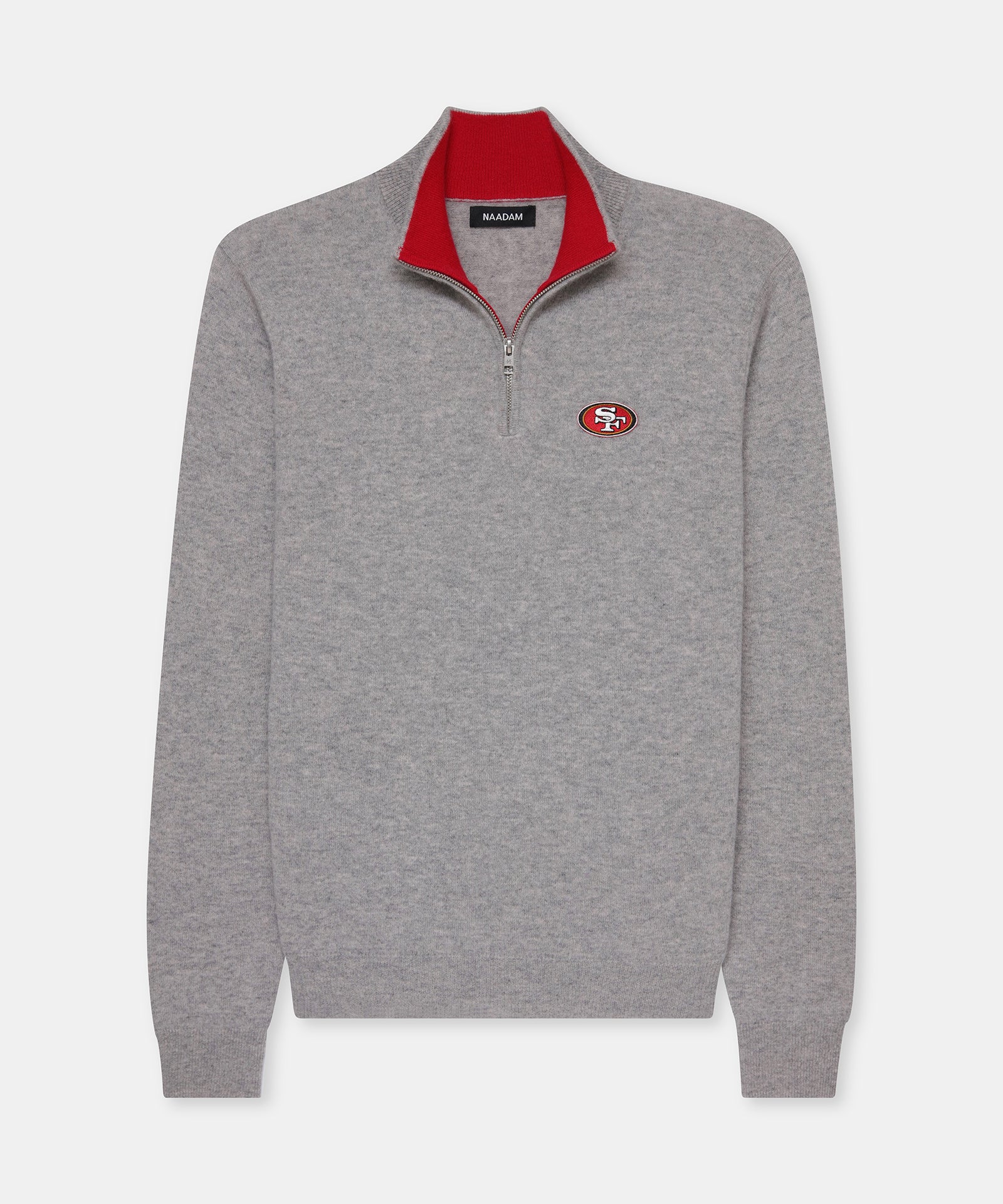 NFL Signature Cashmere Color Blocked Quarter Zip – NAADAM