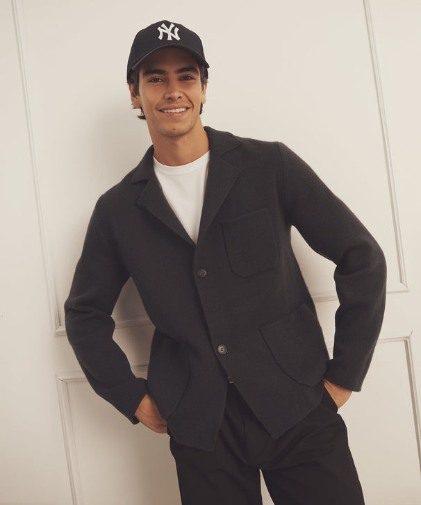 Luxe Cashmere Double Knit Blazer