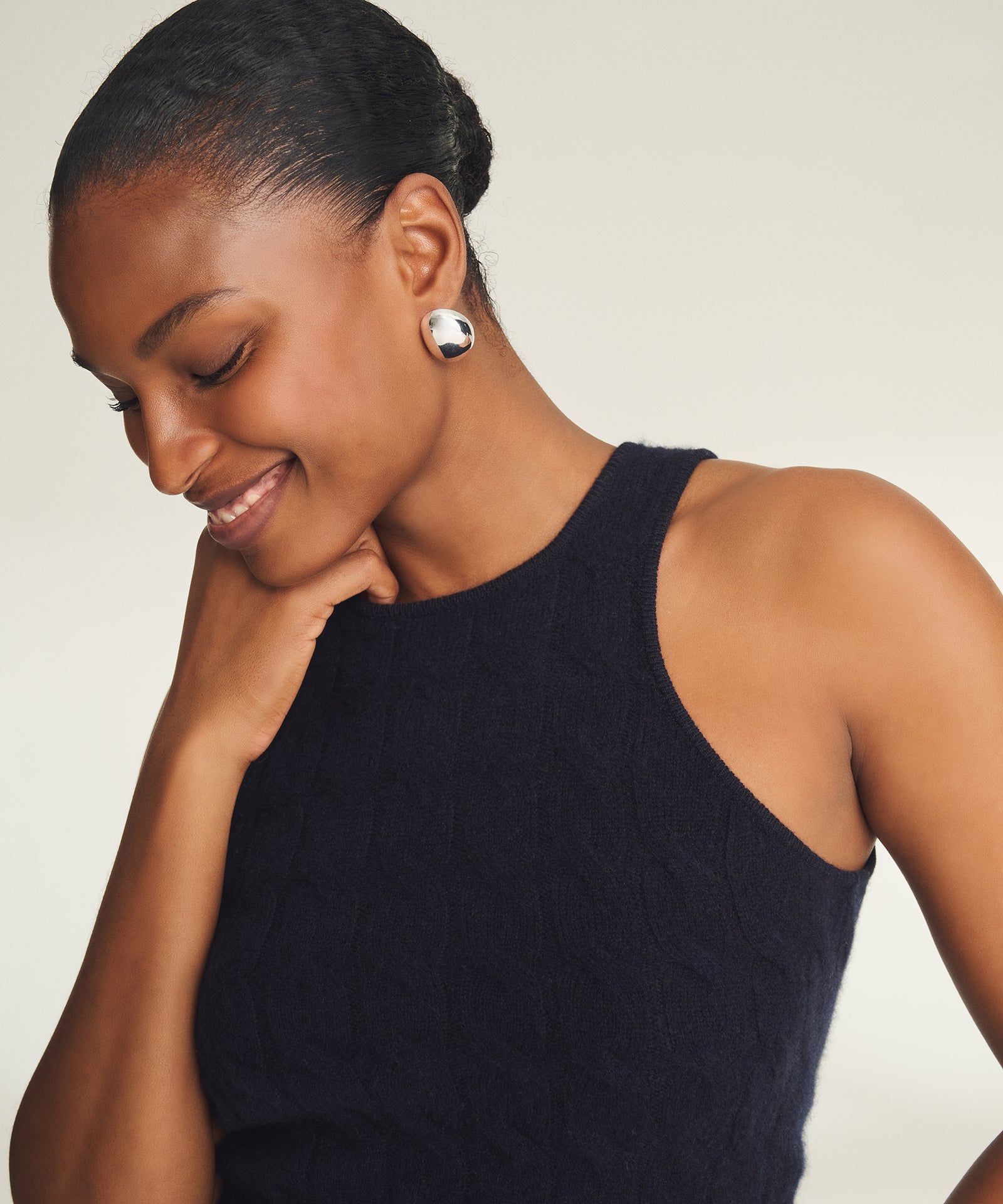 Lightweight Cashmere Cable Tank – NAADAM