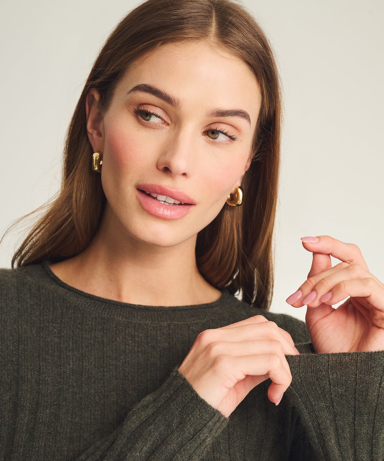 Lightweight Cashmere Ribbed Sweater – NAADAM