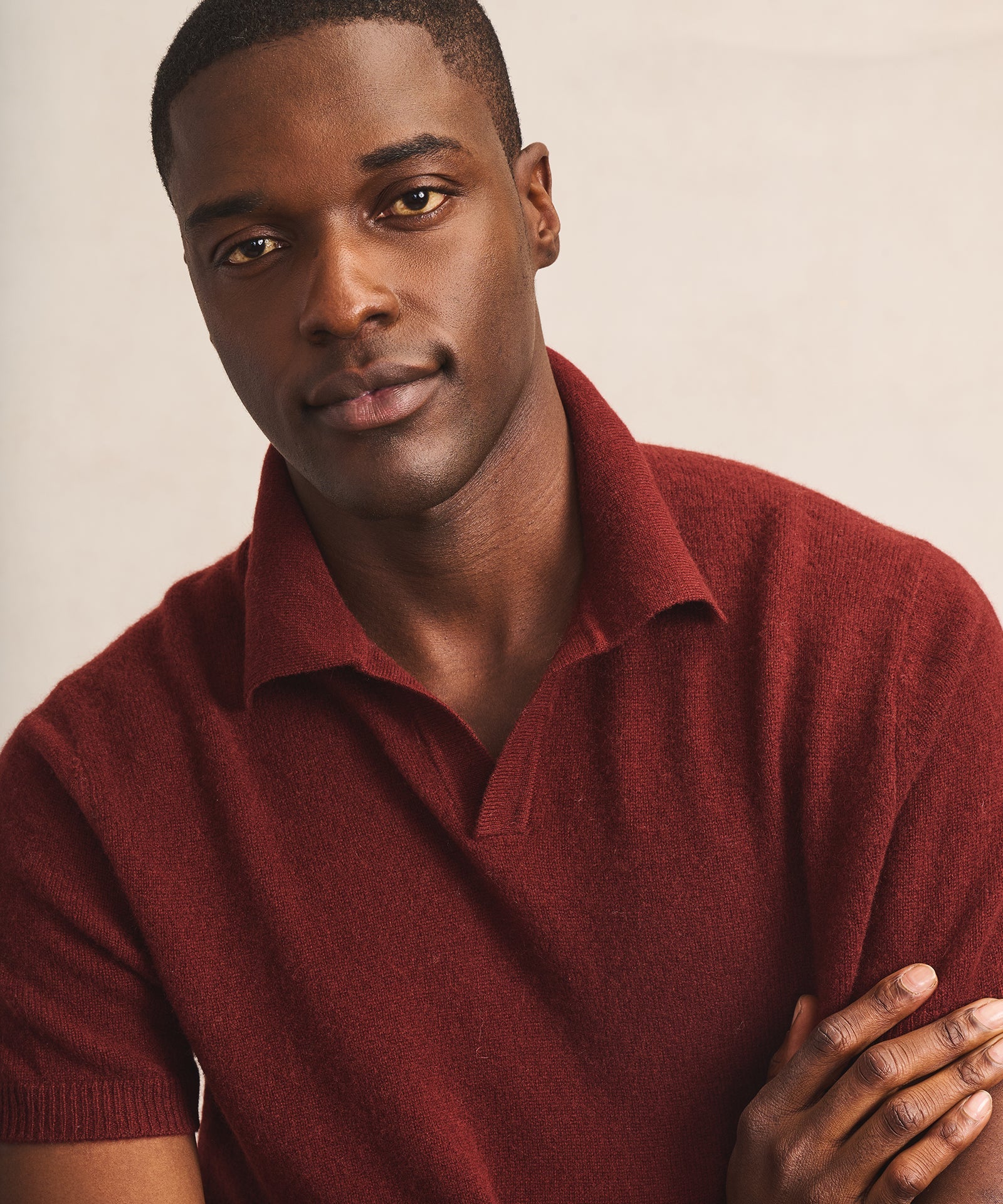 Lightweight Cashmere Short Sleeve Polo – NAADAM