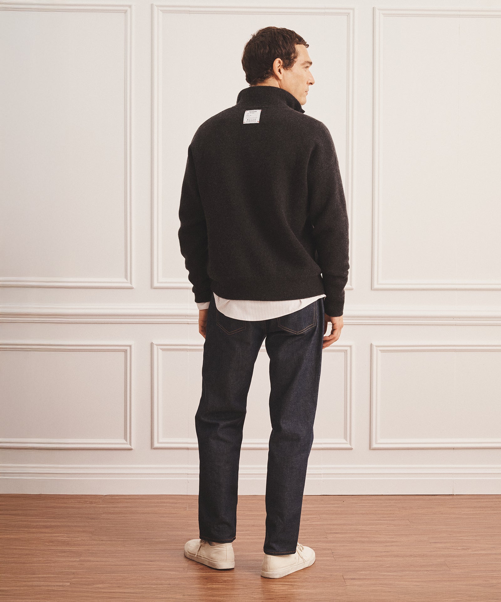 Luxe Cashmere Double Faced Quarter Zip – NAADAM