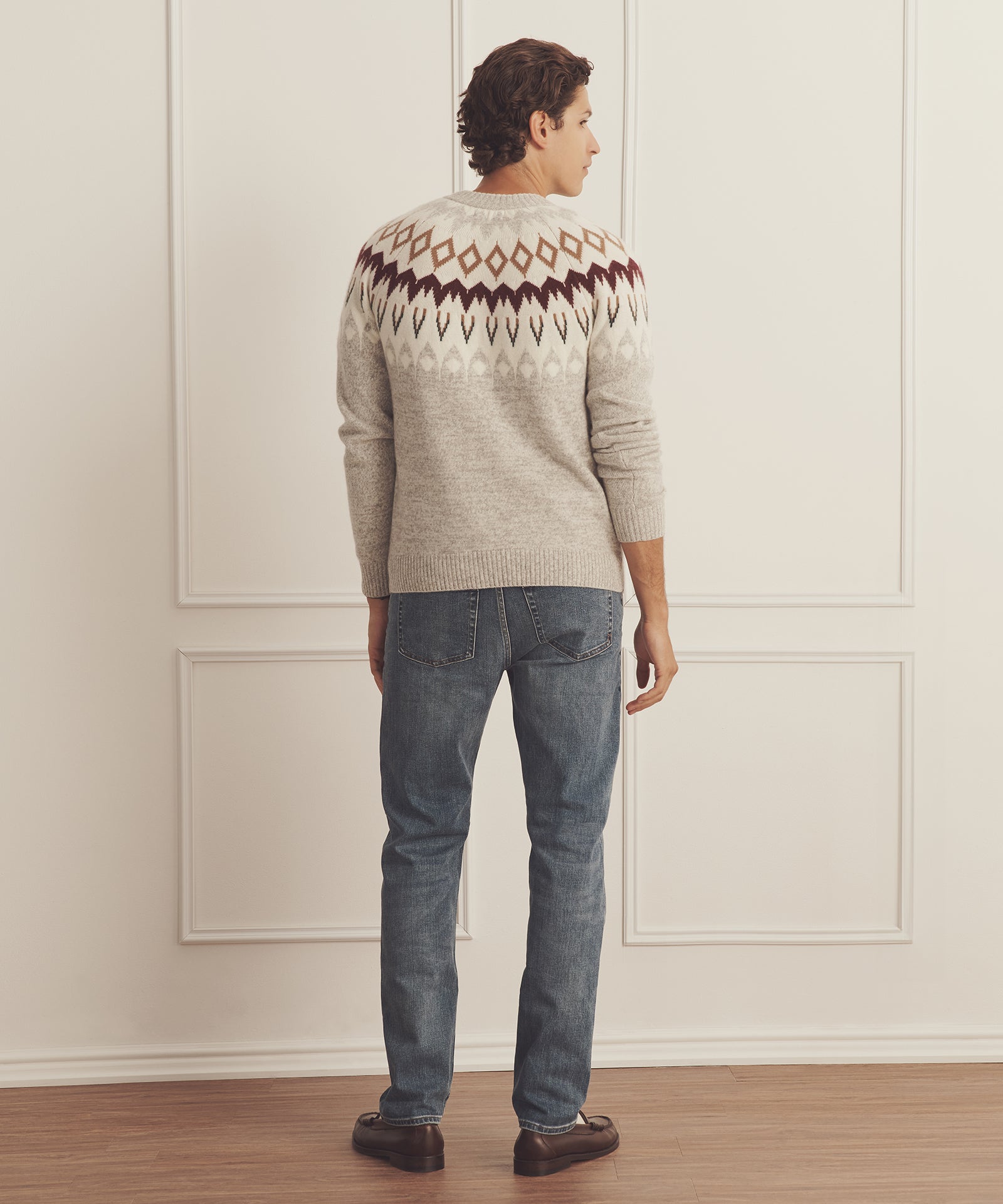 Luxe Cashmere Fair Isle Crewneck – NAADAM