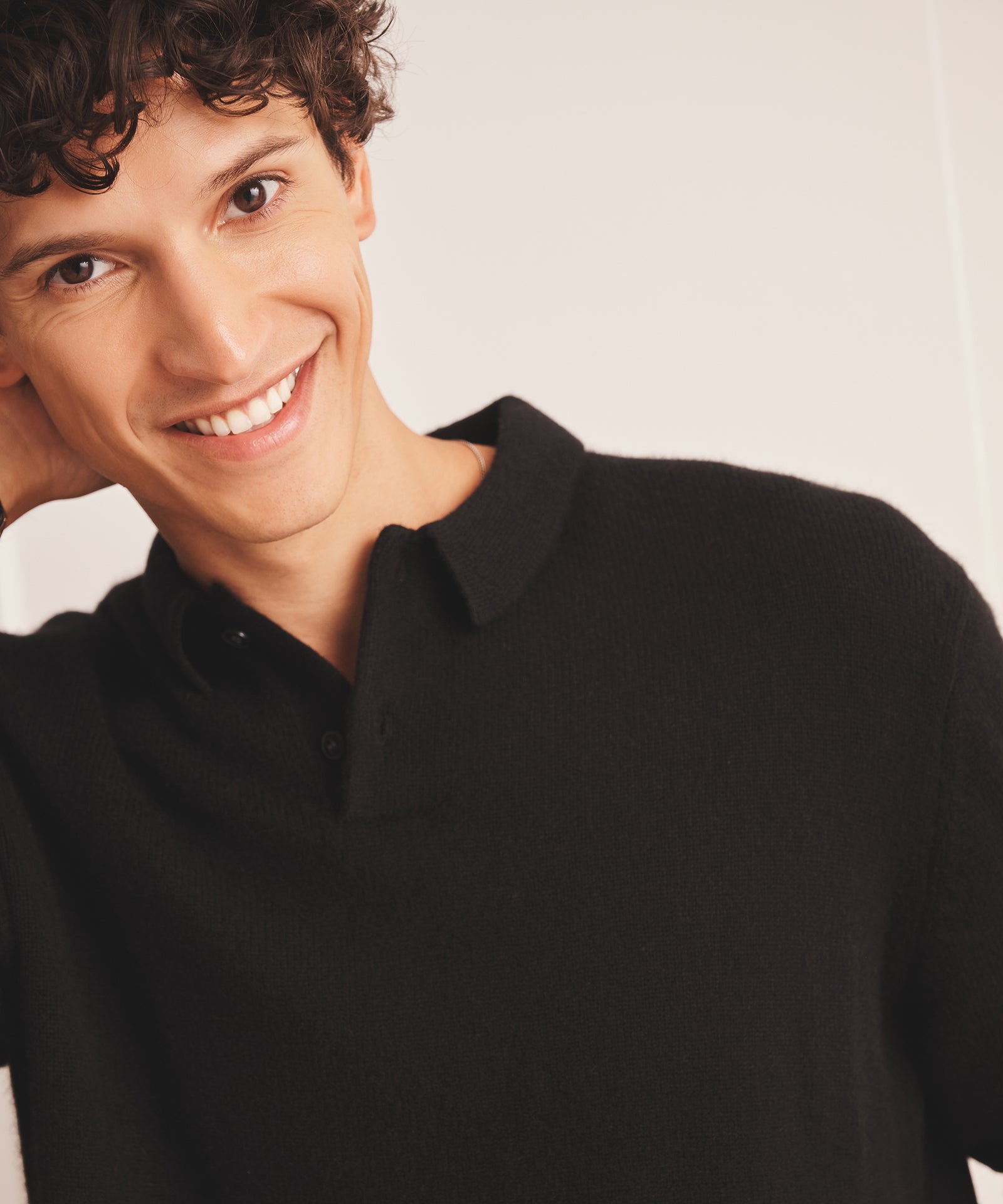 Luxe Cashmere Polo Sweater – NAADAM