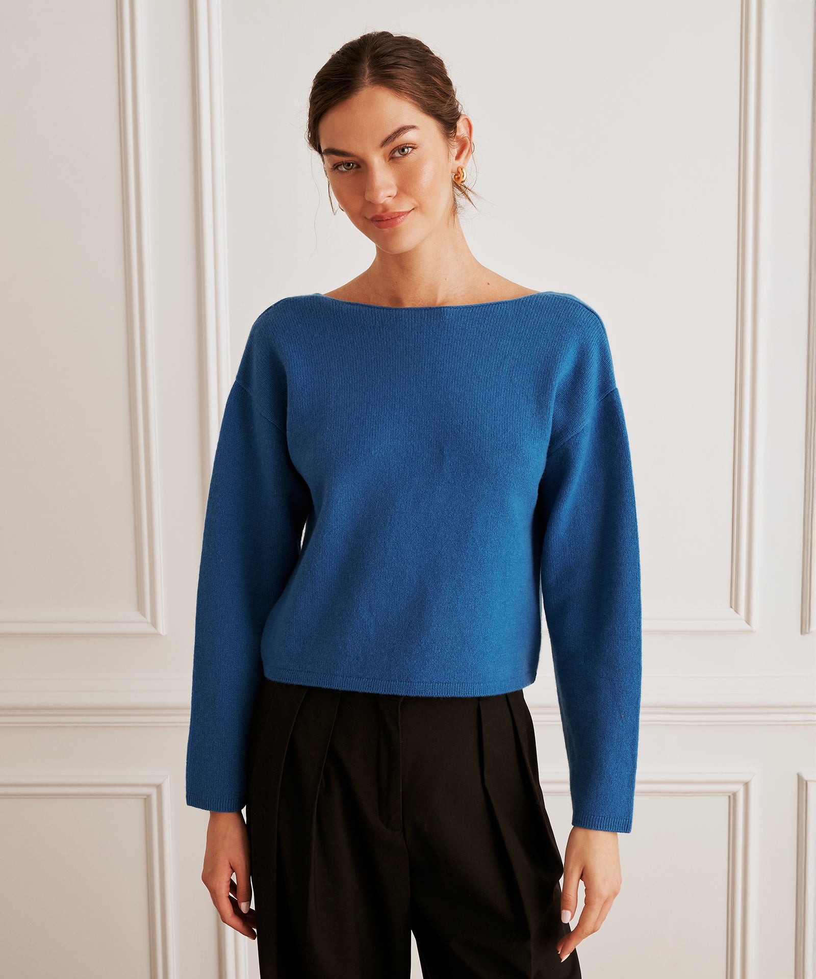 トップス ghbm by ovy REVERSIBLE CASHMERE KNIT L Reversible Cashmere Sweaters & Cardigans – NAADAM
