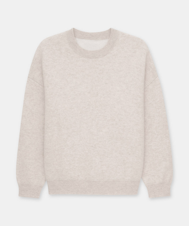 トップス WIDE DAD SUPER WIDE CASHMERE CREW NECK Ultrafine Cashmere Crewneck Sweater | Falconeri