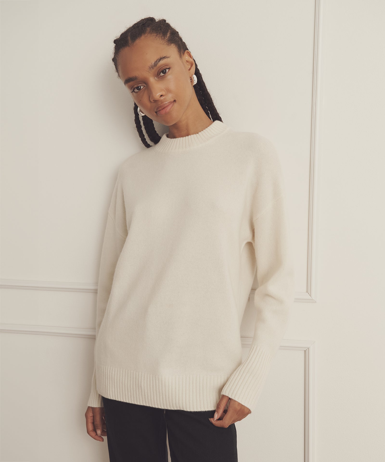 トップス Unisex INNOCENT CASHMERE CREW NECK INNOCENT CASHMERE CREW NECK - WUNDER