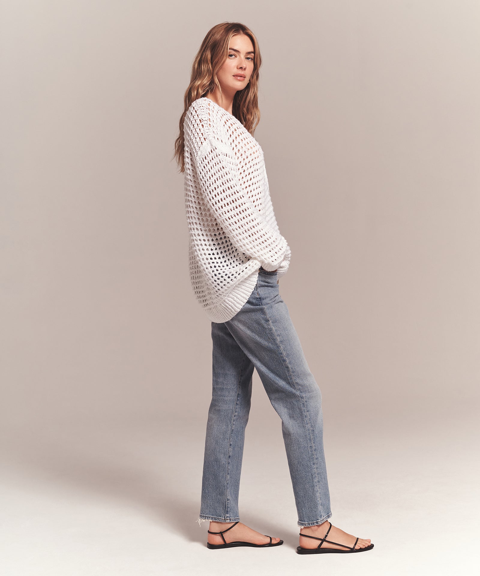 Luxe Chunky Cotton Pointelle Cardigan – NAADAM