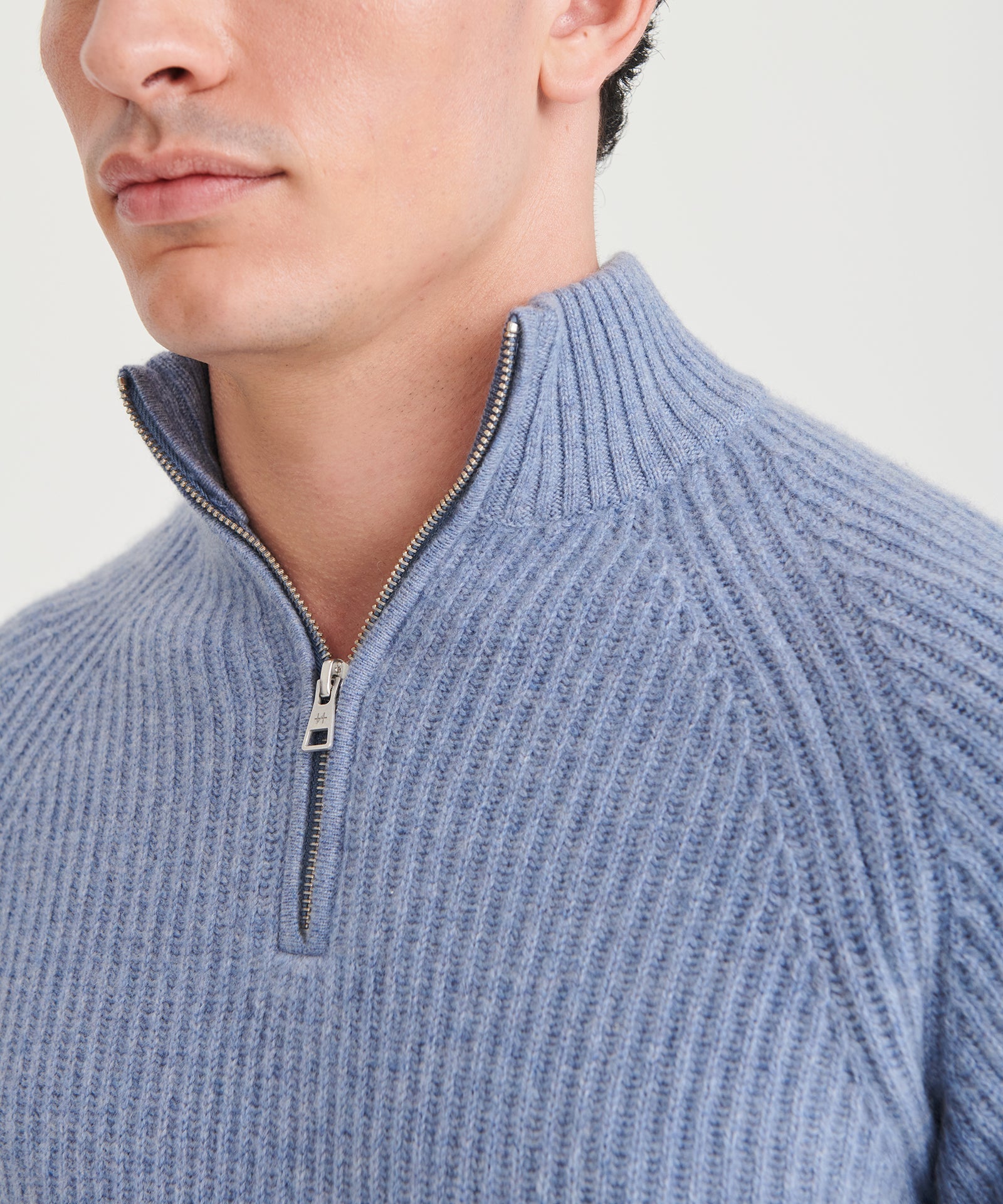 Luxe Cashmere Fisherman Quarter Zip – NAADAM