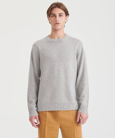 トップス LIDNM CASHMERE MILLED CREW KNIT L LIDNM（リドム）の「CASHMERE MILLED CREW KNIT（ニット/セーター