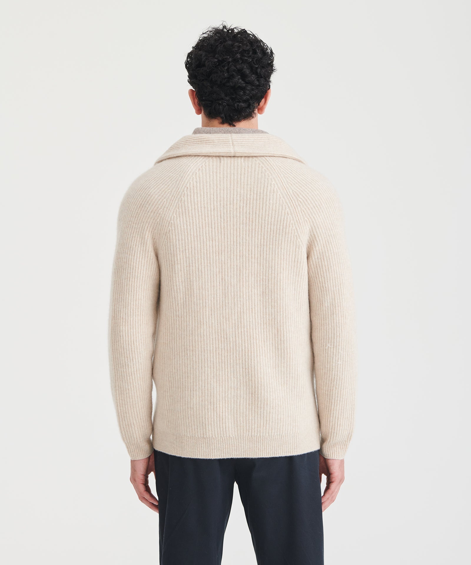 トップス Nasngwam suede cardigan Nasngwam ナスングワム｜WALL CARDIGAN (ミソ)(ポコポコとした