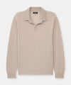 NAADAM Lightweight Cashmere Relaxed Polo – Shell