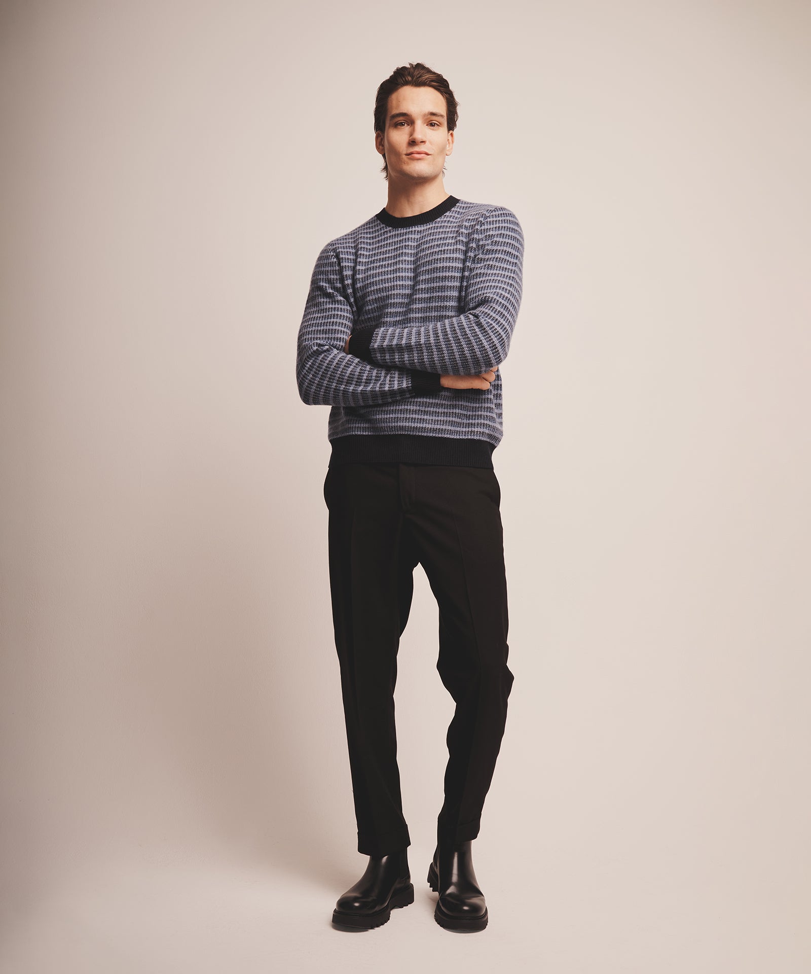 Signature Cashmere Novelty Crewneck Sweater – NAADAM