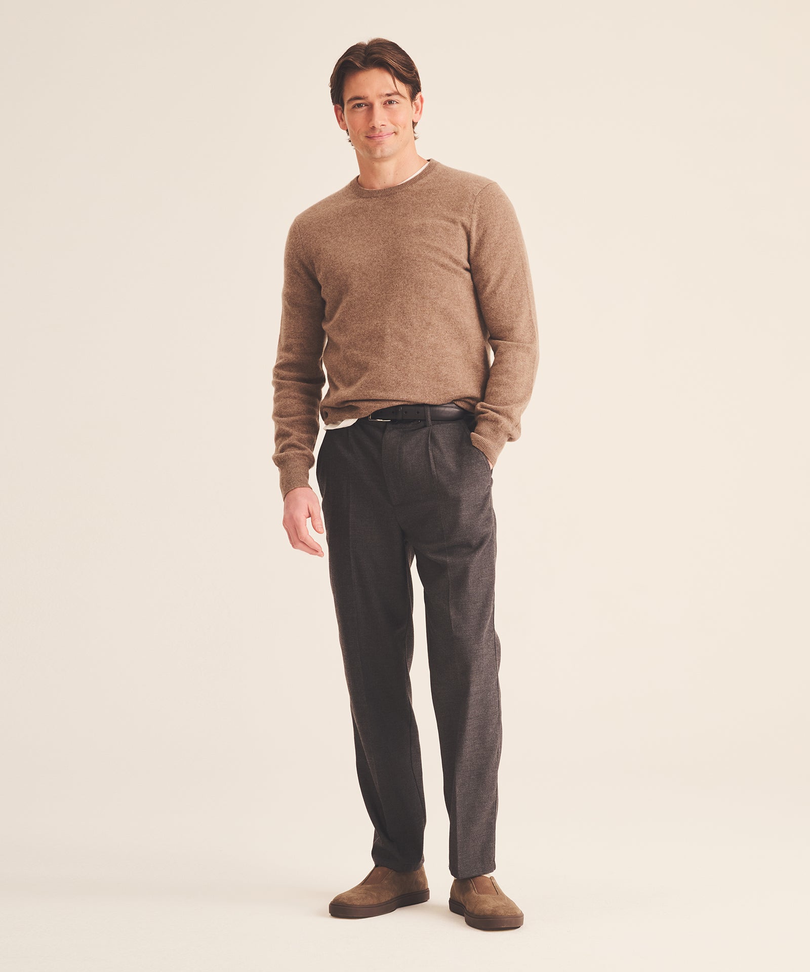 The Original Cashmere Crewneck Sweater Men's – NAADAM
