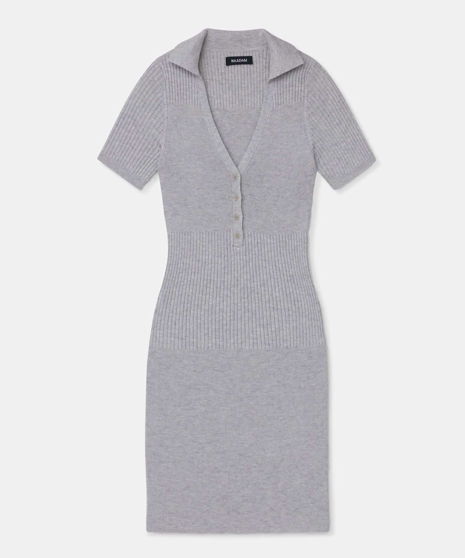 Silk Cashmere Polo Mini Dress – NAADAM
