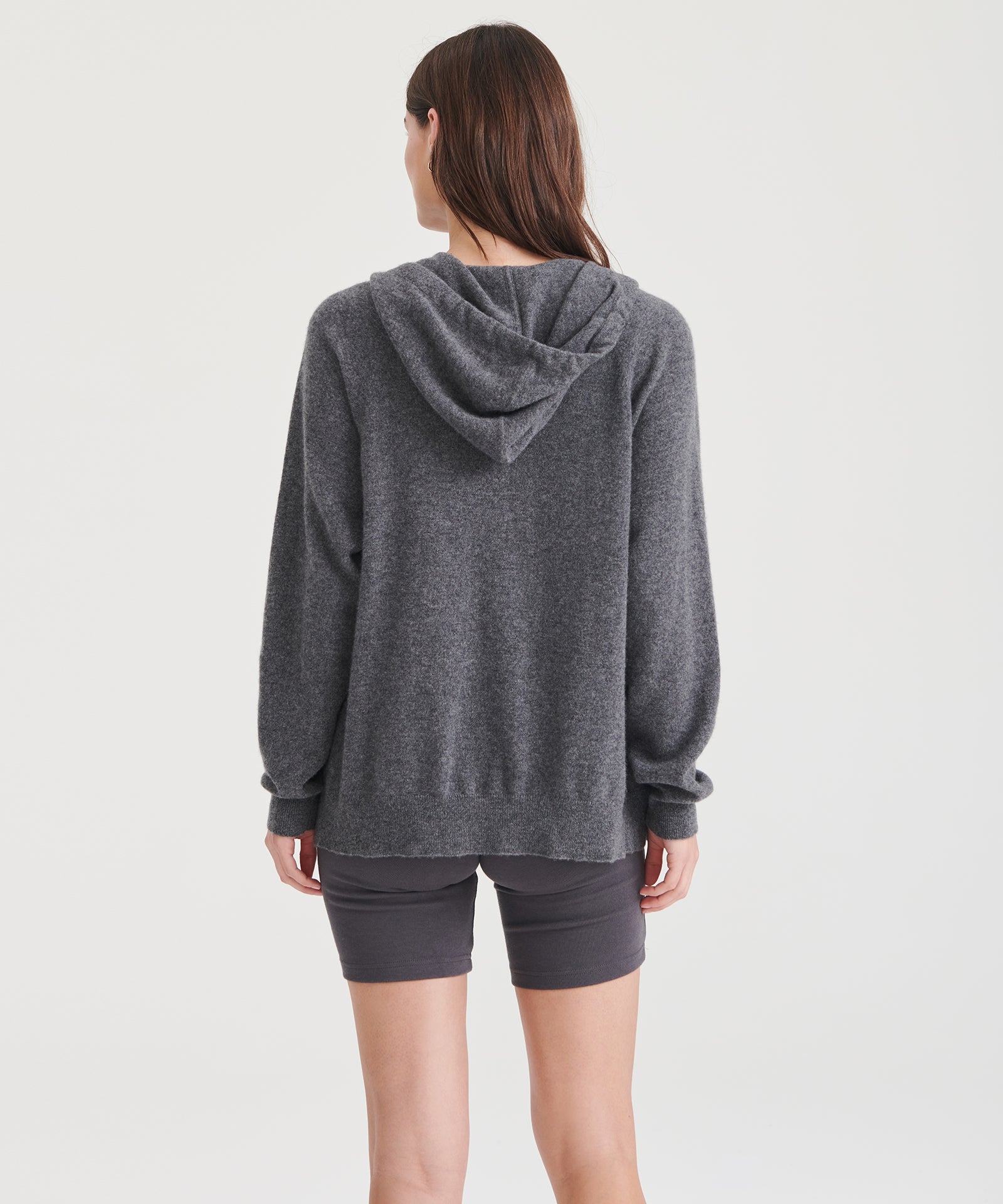 Naadam Modal Cashmere Bike Shorts in Fig