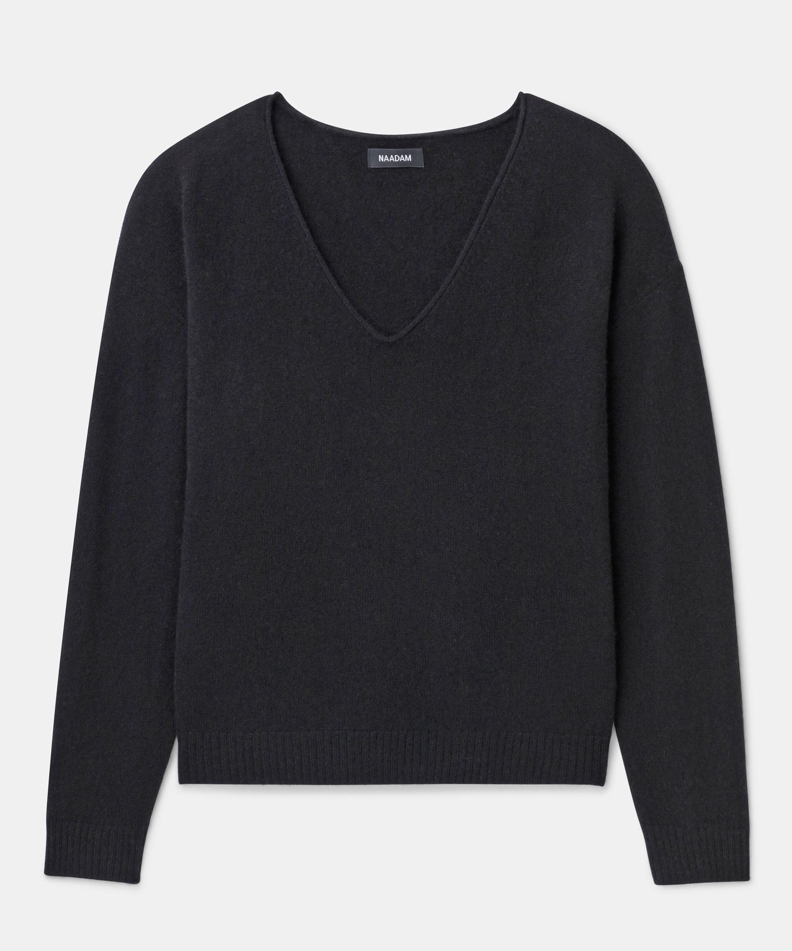 Lightweight Cashmere V-Neck Sweater – NAADAM
