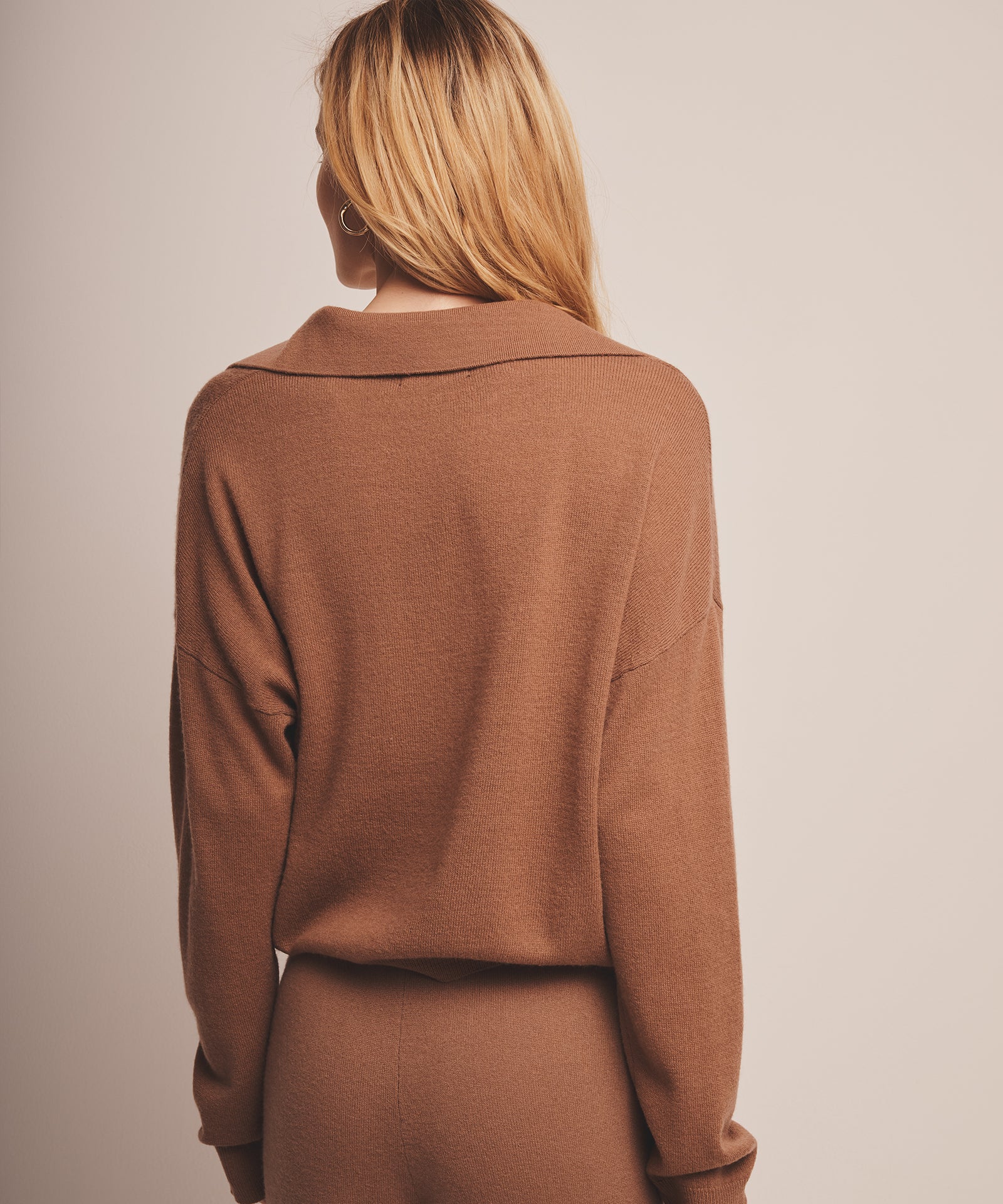 Signature Cashmere Polo Sweater – NAADAM