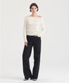 Signature Cashmere Off The Shoulder Sweater