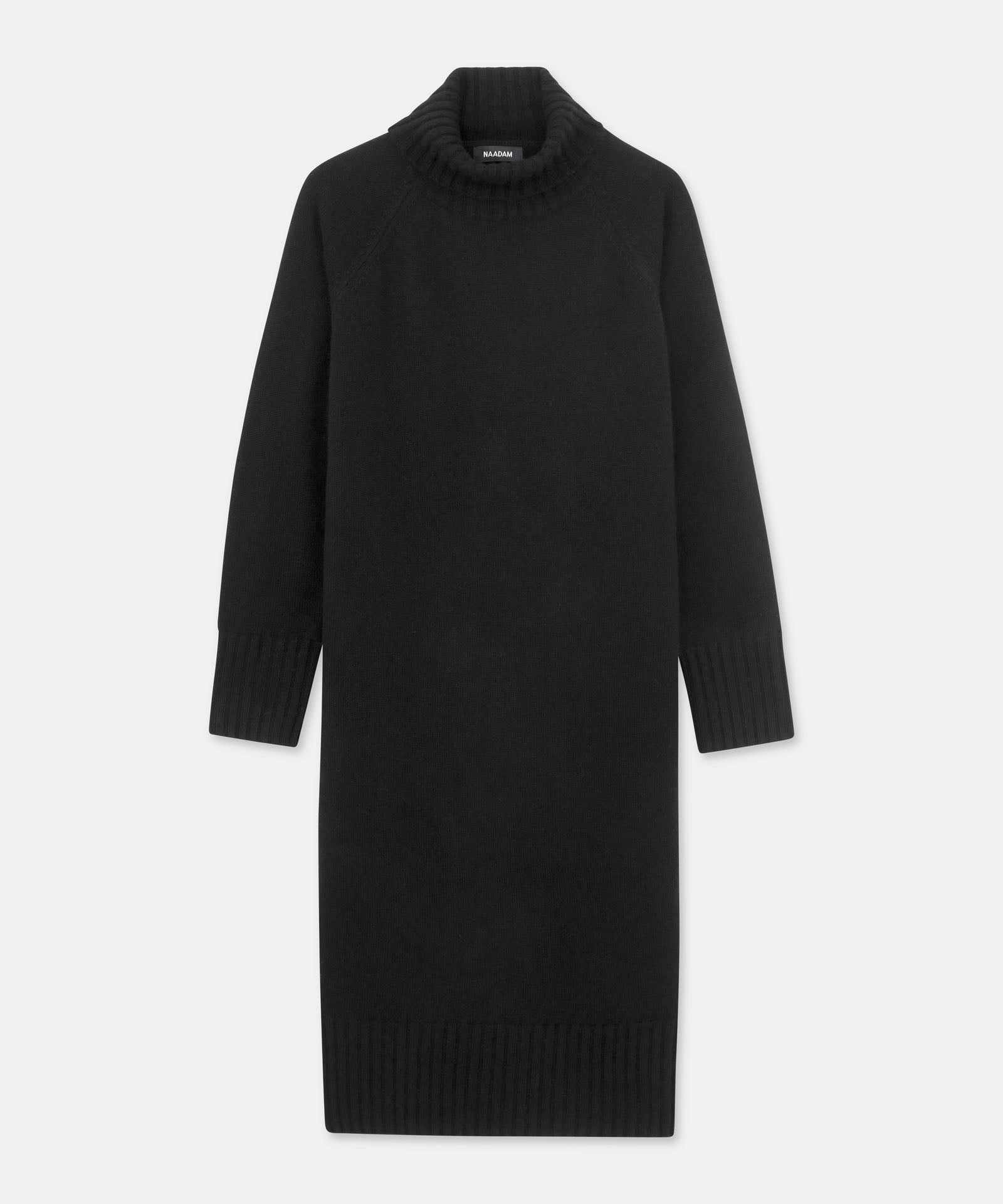 Luxe Cashmere Turtleneck Dress – NAADAM