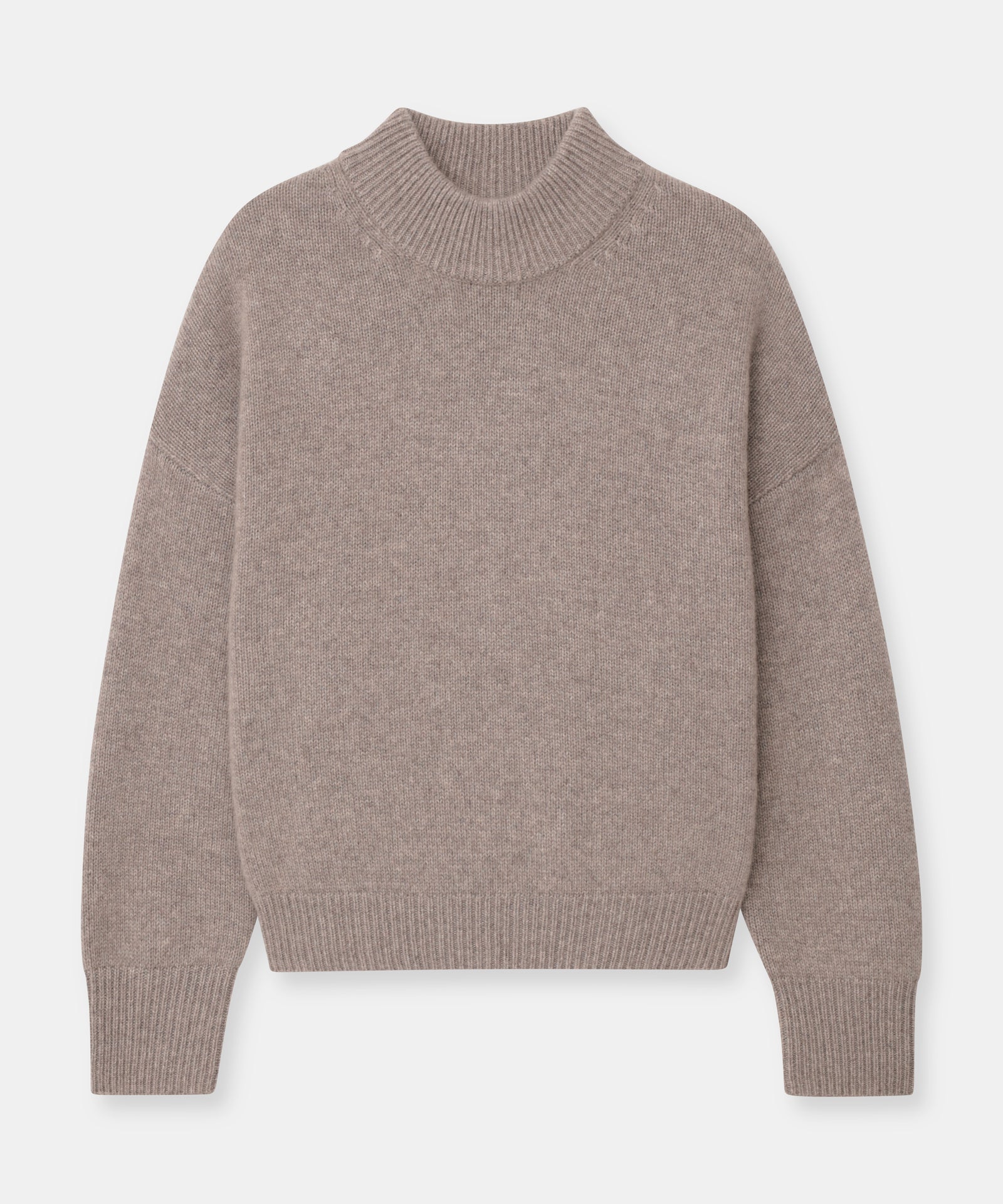 Super Luxe Cashmere Mockneck Sweater – NAADAM