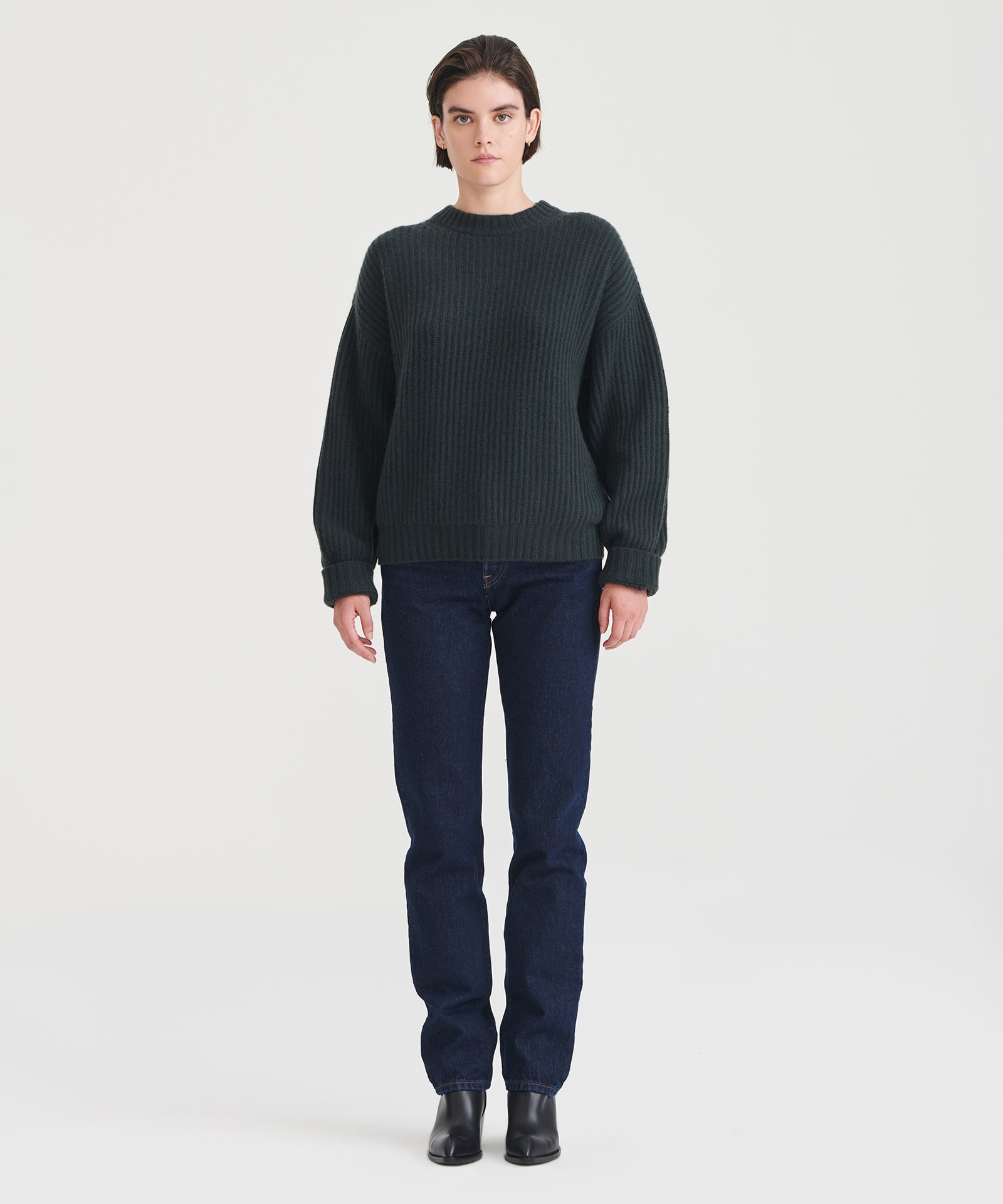 Super Luxe Cashmere Fisherman Sweater – NAADAM