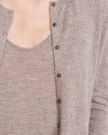 Super Fine Cashmere Cropped Cardigan
