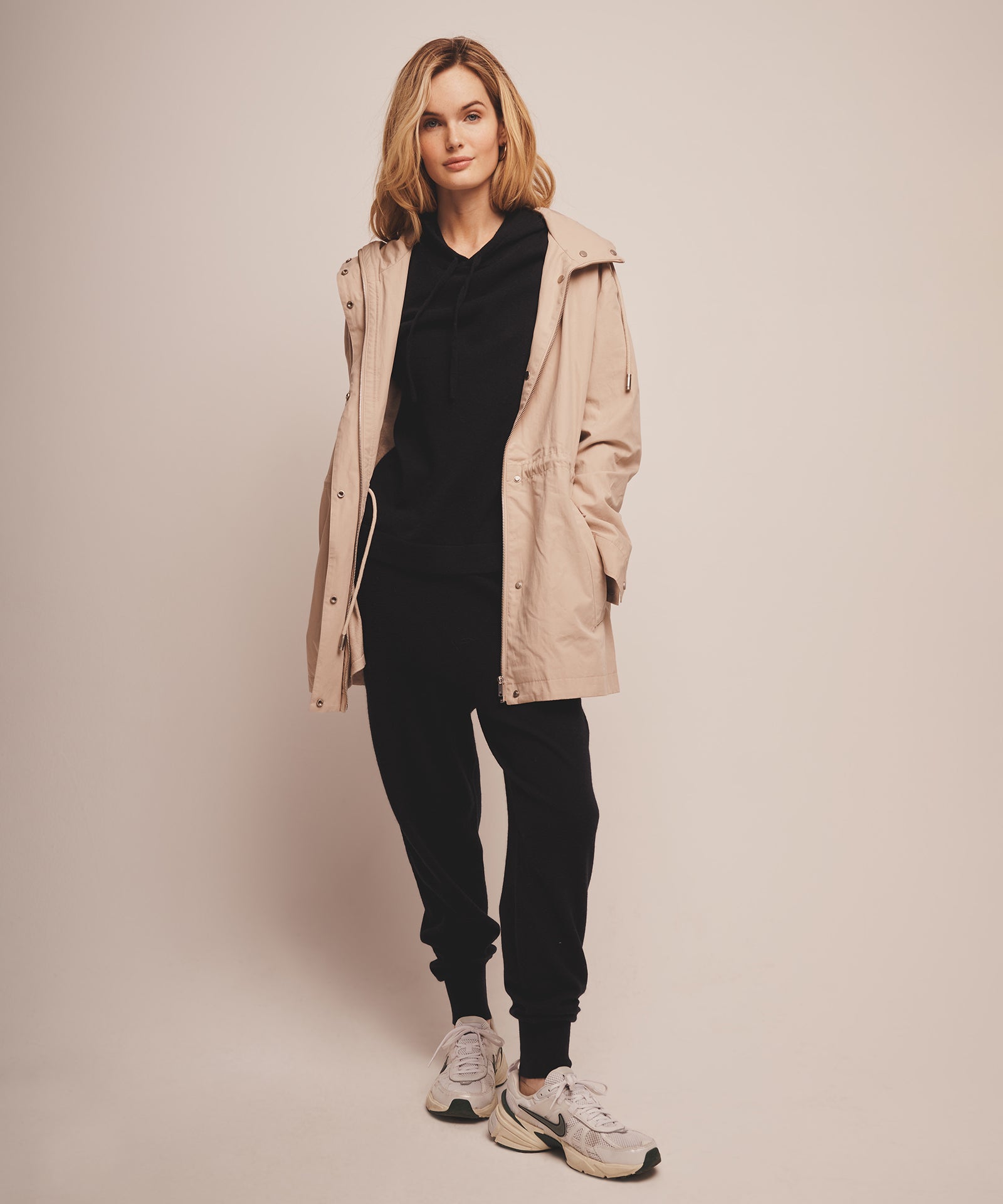 Hooded Raincoat with Removable Lining – NAADAM