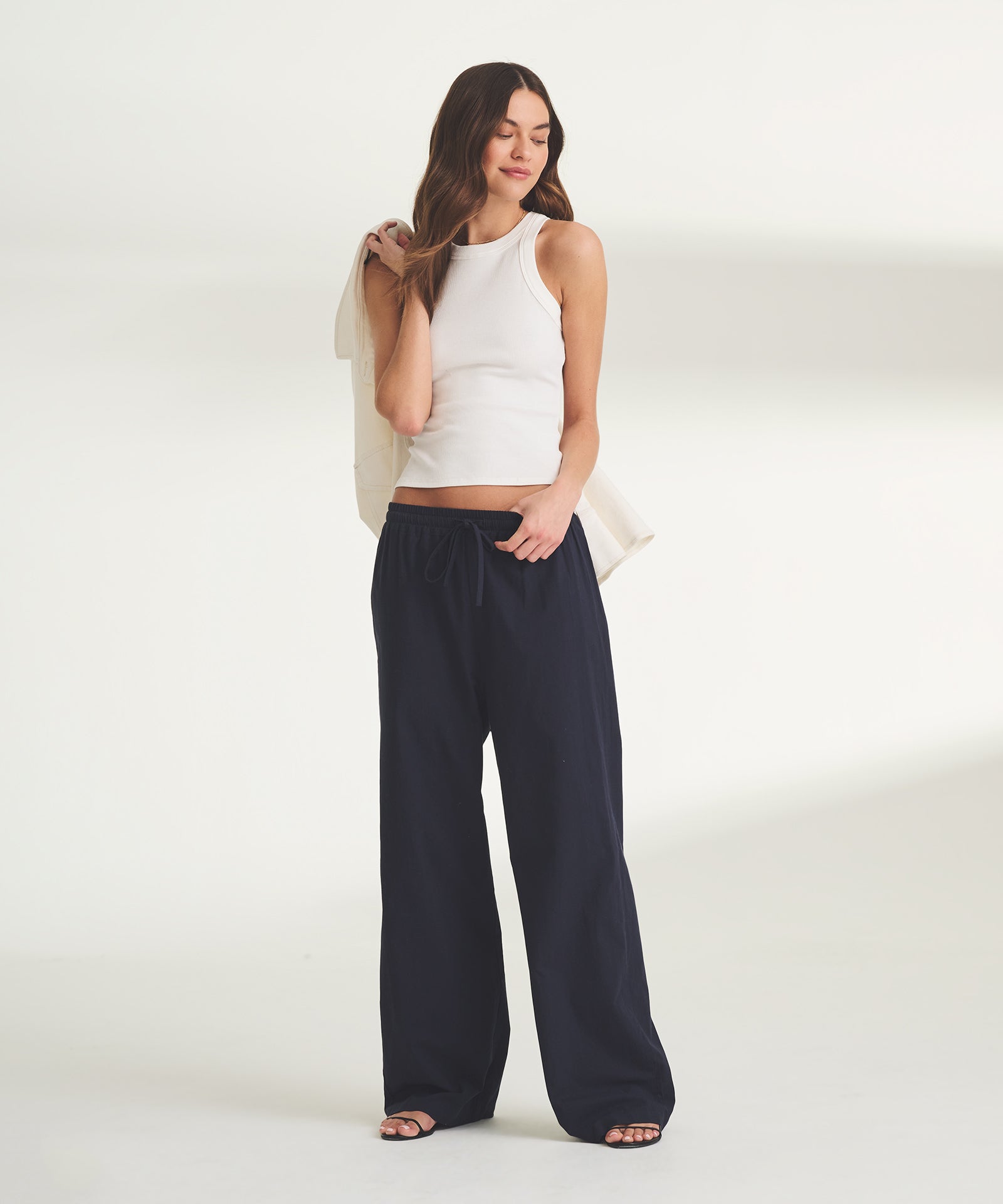 Organic Cotton Wide Leg Denim – La Garçonne