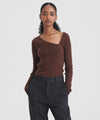 Signature Cashmere Fitted Asymmetrical Sweater – NAADAM Signature Cashmere Fitted Asymmetrical Sweater – NAADAM