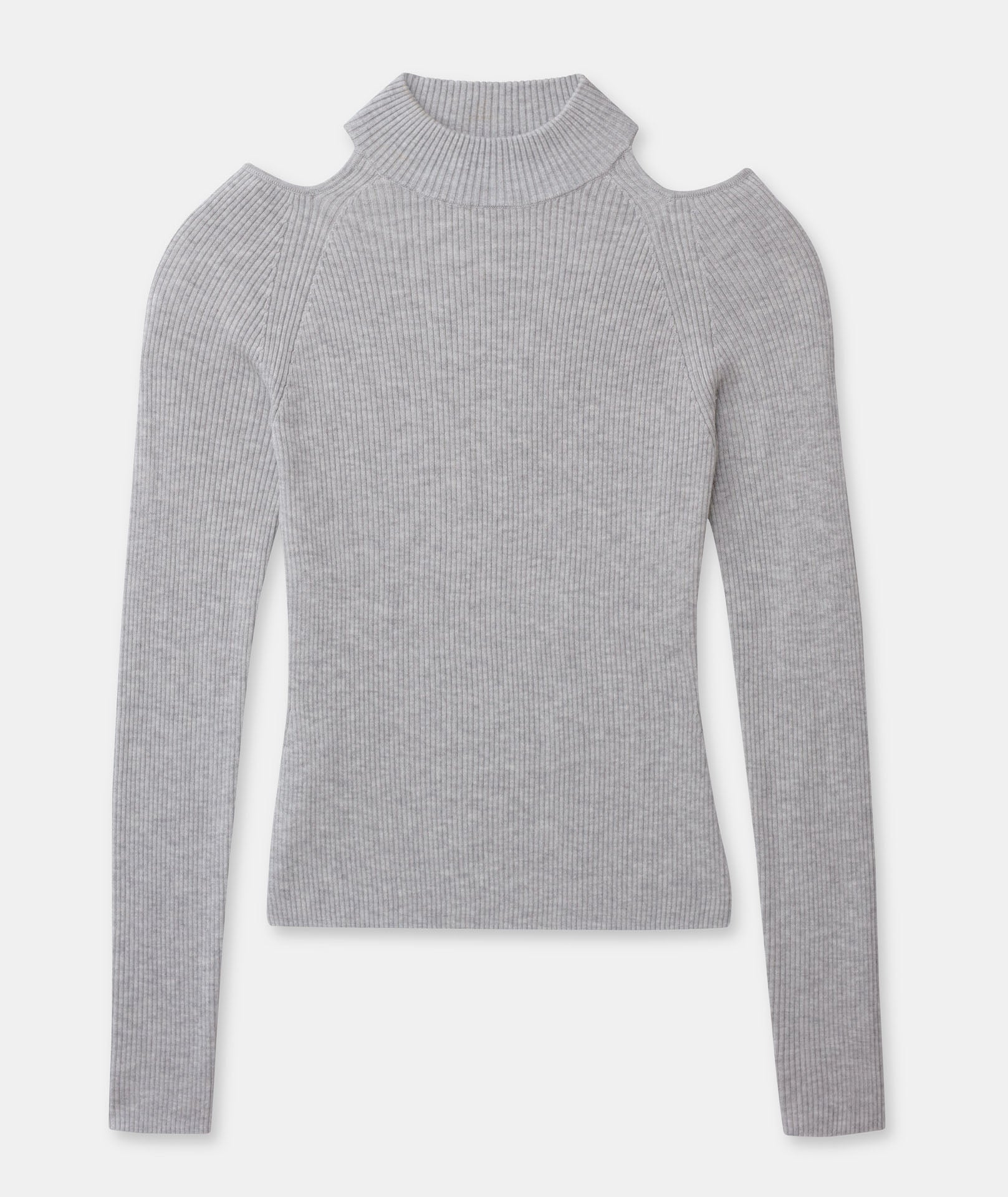 Silk Cashmere Cutout Turtleneck – NAADAM
