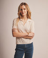 Super Fine Cashmere Short Sleeve Polo