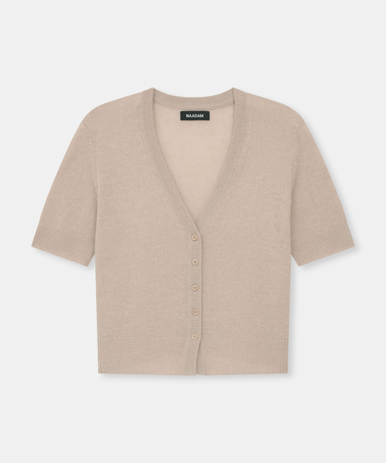 Lightweight Cashmere Short Sleeve Cardigan – NAADAM